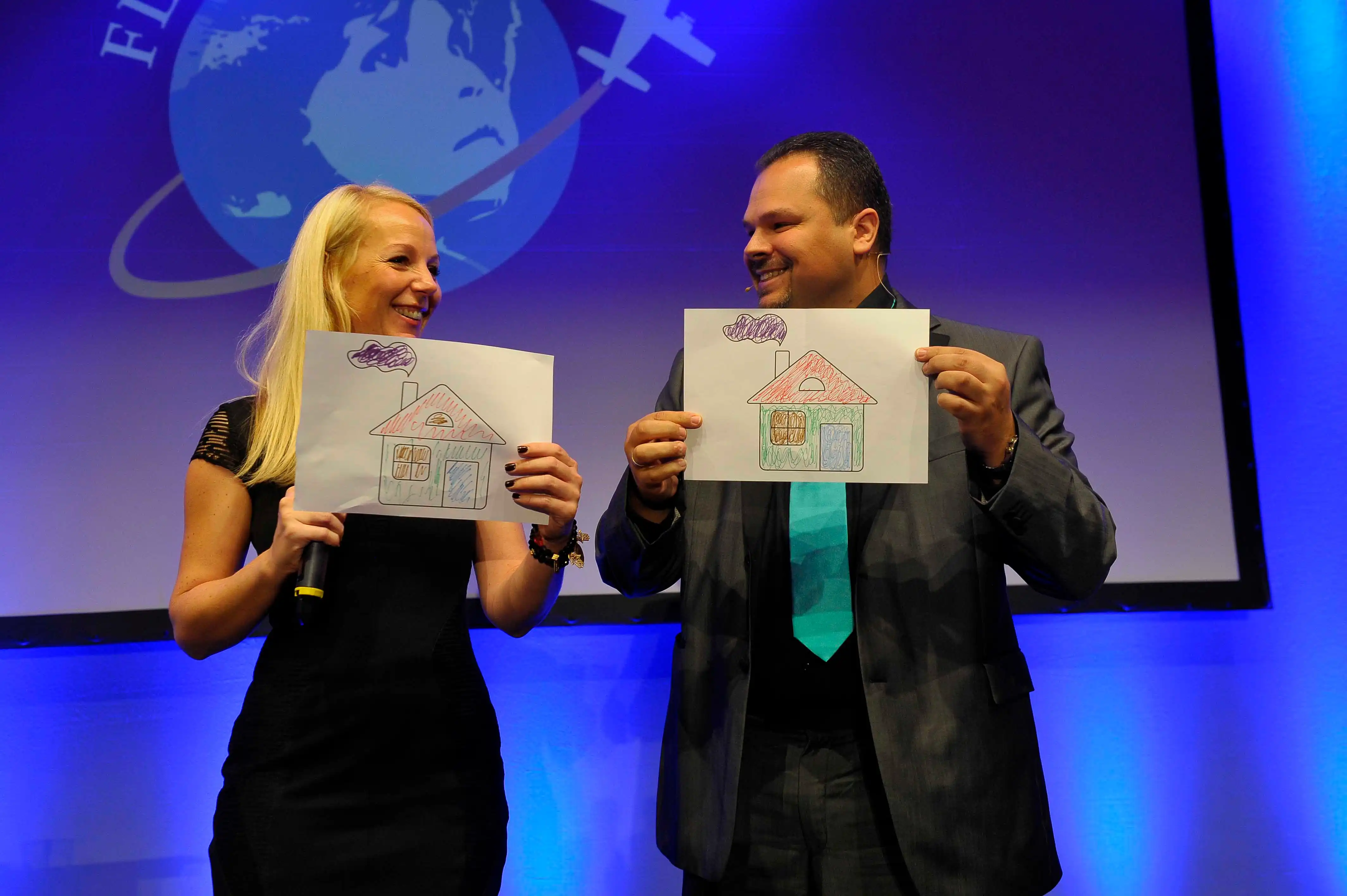 Begeisterte Gäste bei einer Gala-Veranstaltung