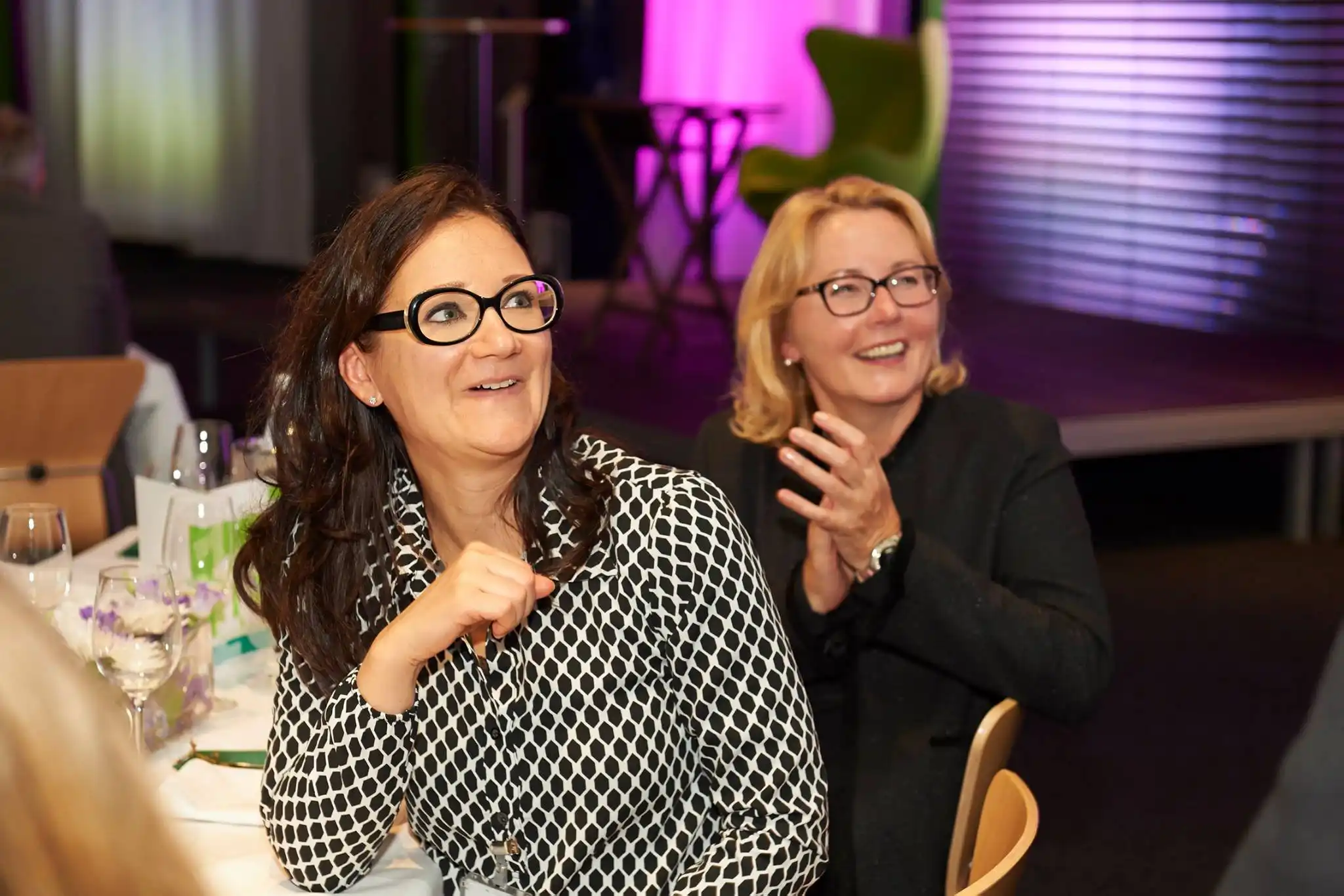 Gäste staunen bei der Mentalshow