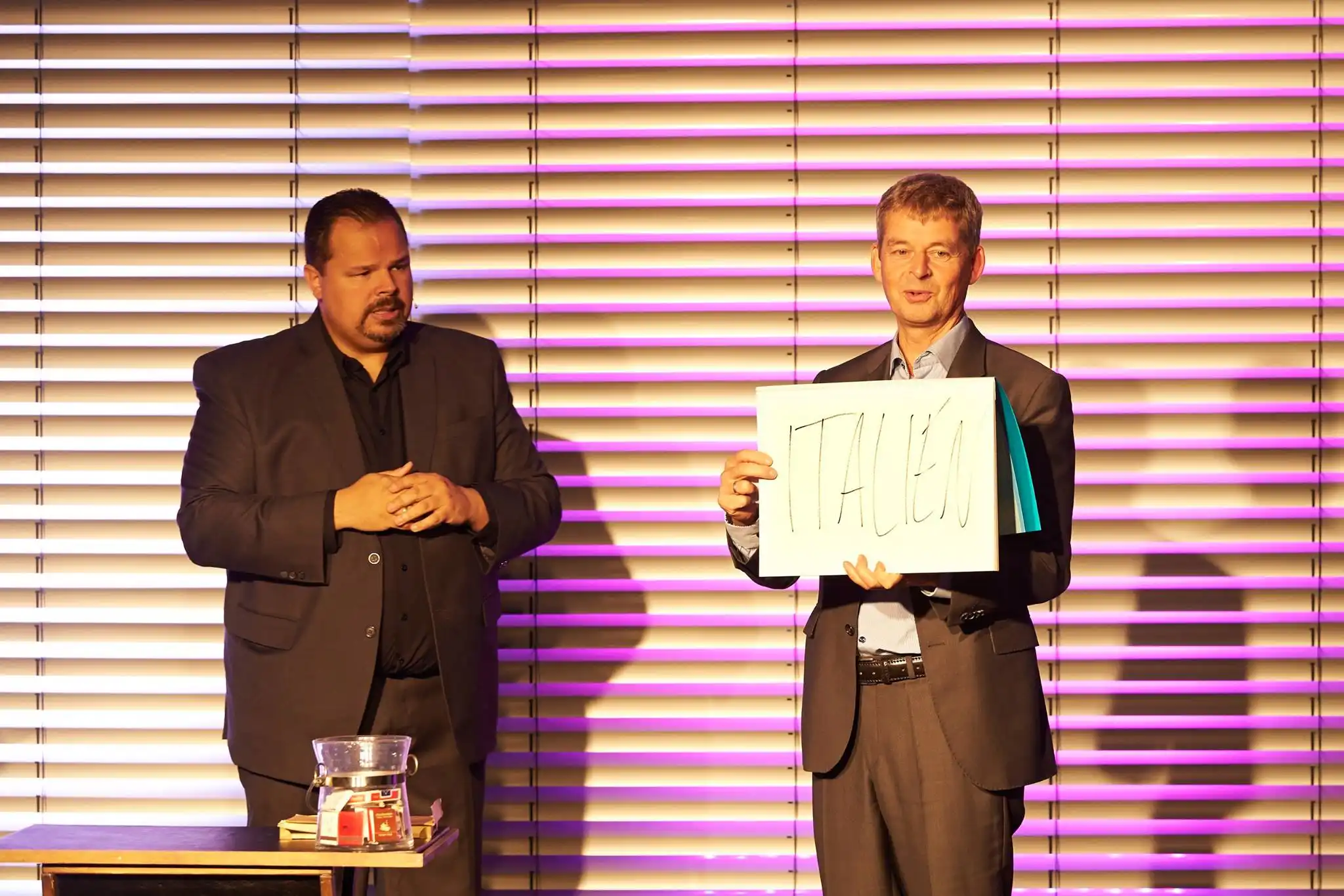 Begeisterte Gäste nach einer Mentalshow